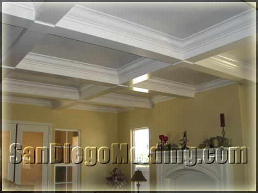 coffered ceiling